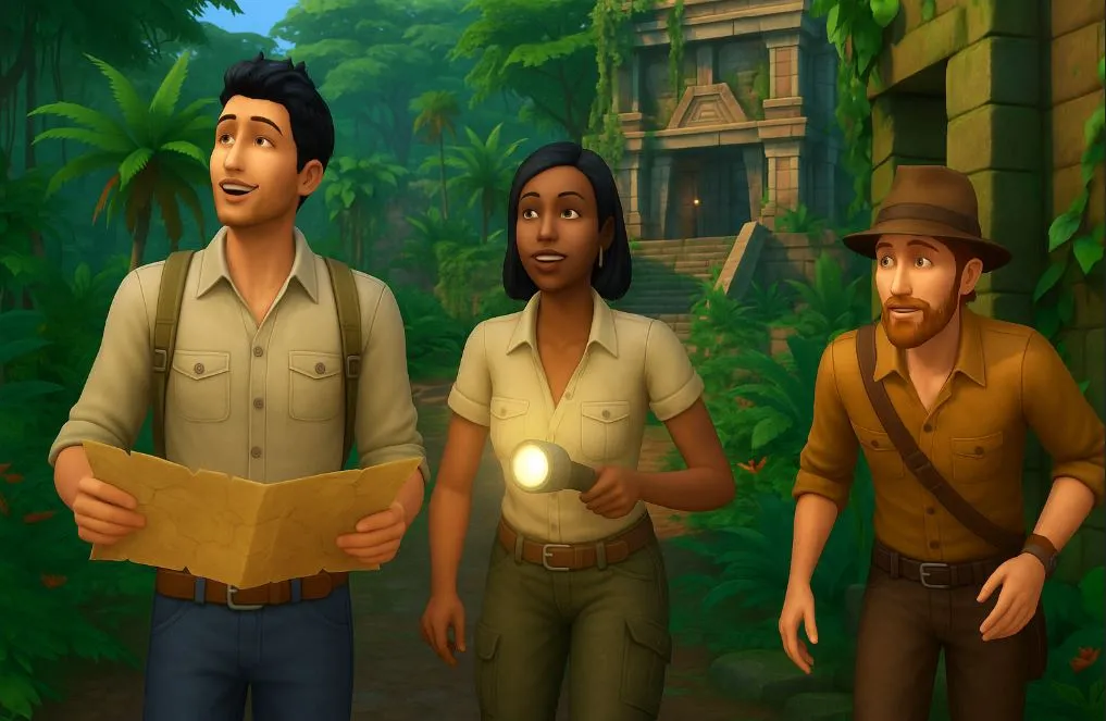 The Sims 4 Adventure Awaits