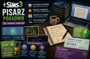 Jak zarabiać simoleny jako pisarz w The Sims 3 – poradnik dla początkujących